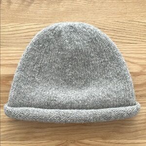 Lauren Manoogian Knit Rolled Hat in Rock Melange - NWOT